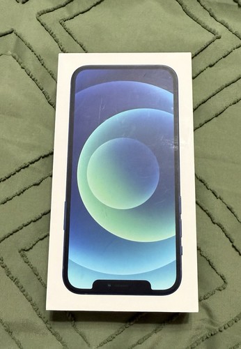 Box for Apple iPhone 12 for Blue Phone  "EMPTY BOX ONLY WITH CHARGING CABLE"