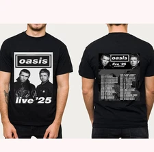 Oasis - World Tour 2025 Two Sided T-Shirt