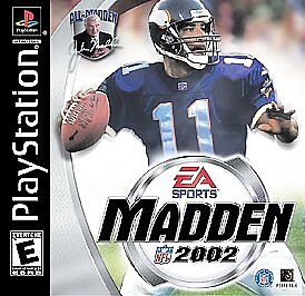 Madden NFL 2002 (Sony PlayStation 1, 2001) - Picture 1 of 1
