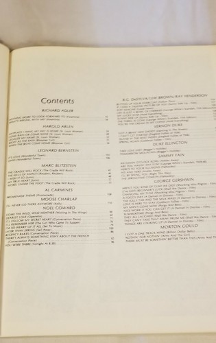 GREAT THEATER COMPOSERS Songbook Sheet Music Vintage Broadway Musical Shows - Picture 3 of 12