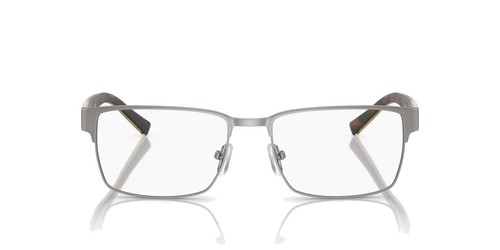 AX1019 ARMANI EXCHANGE EYEGLASSES MATTE GUNMETAL | TRANSLUCENT LENS METAL MEN