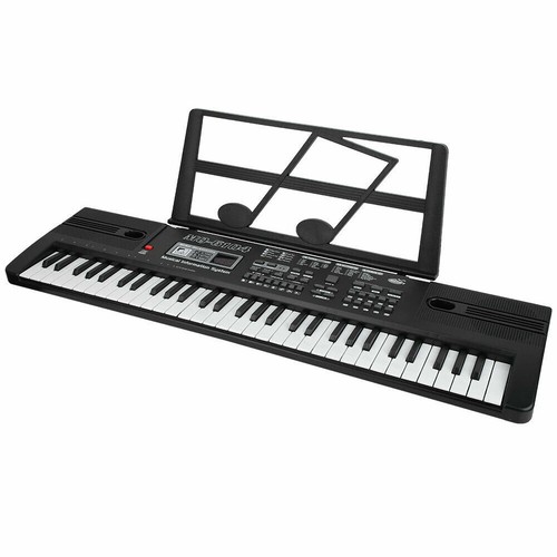61 Keys Electronic Music Keyboard Organ Piano Set With Microphone Kids Gift New - Picture 4 of 10