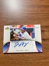 2006 exquisite Endorsements Jose Reyes Autograph (19/40) Mets