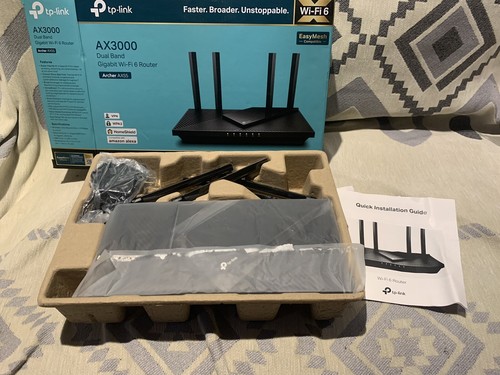 TP-Link AX3000 Dual-Band Gigabit Wi-Fi 6 Router - Archer AX55 New (Ver 1.6) - Photo 5/5