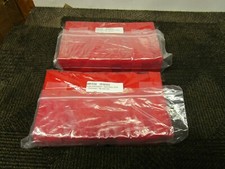 DURALIFE 5MM X 25MM X 140MM RED POLYURETHANE  SQUEEGEES DURO 80 LOT OF 200