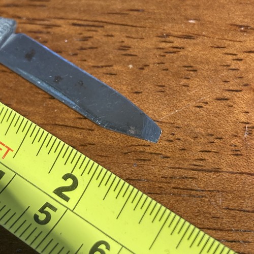 Navaja de Bolsillo Publicitaria Vintage Yale Towne MFG Kock Key Geo Schrade - Imagen 7 de 7