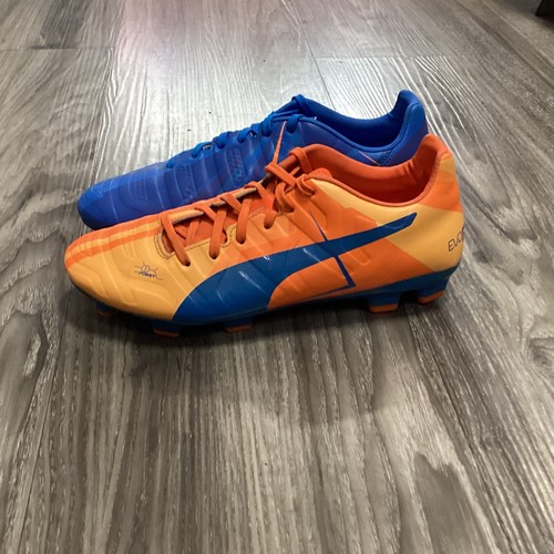 PUMA EVOPOWER 3 H2H FG Orange/Blue Size 11.5 Men’s Only - Picture 6 of 12