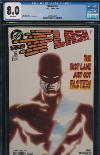 CGC 8 1999 FLASH GRADED DC COMIC BOOK STONE COLD GOT MILK STEVE AUSTIN TPHLC-152 - Picture 2 of 5