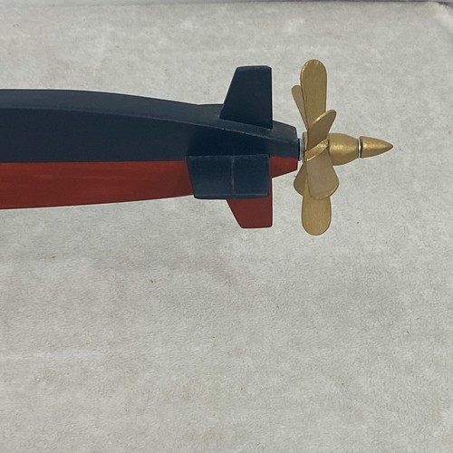 (2) Vintage Handmade OHIO CLASS NUCLEAR SUBMARINE Desktop Models COMSUBRON 17 - Picture 14 of 19