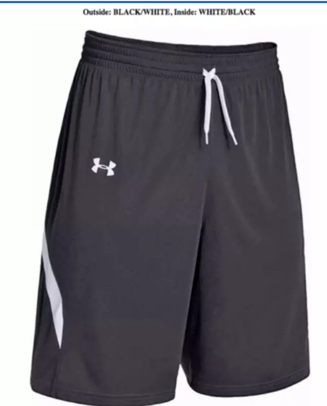 Under armour reversible basketball clearance shorts