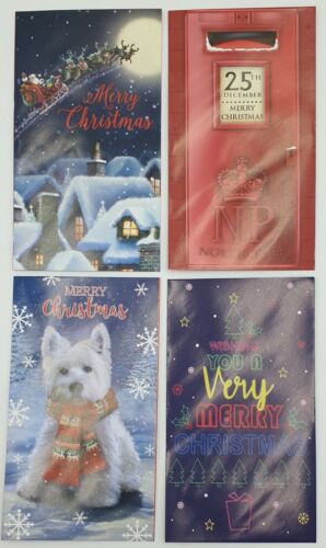 Self Sealing Christmas Envelopes Money Wallet NEW Designs 4 6 8 10 Gift Voucher - Picture 103 of 219