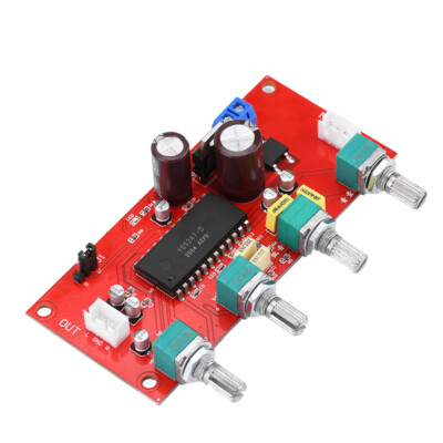 AC5-16V/DC7-21V Preamp Power Amplifier Board For Bass and Treble Adjustment DIY