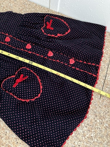 Blueberi Boulevard dunkelblau Cordury rot gepunktet Herz Taschen überbacken Gr. 4 - Bild 11 von 11
