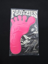 VINTAGE 1970'S FOOTZIES FOOT STICKER NOS SEALED PACK OF 2 RARE PINK