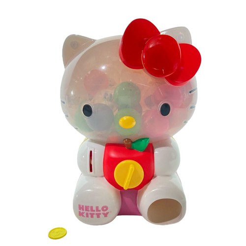 Hello Kitty Squinkies Dispenser With 1 Coin 2011 and 33 Mixed Squinkies Lot - Picture 2 of 9