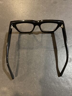 LOUIS VUITTON Z1555E C7 52-19 140 Glasses Frame Plastic Black