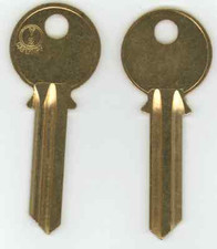 Yale Y2 Blank 6 Pin Brass X2