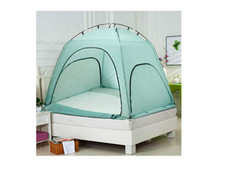 Light Blue Indoor Warm Bed Tent Privacy Play Tent 4 Bed or Floor - Free Shipping