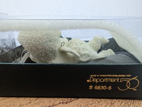 DEPT 56 Snowbabies Sternennacht, kleiner Schlagzeuger JingleBaby Biskuit Ornamente - Bild 5 von 13