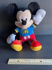 Just Play Disney Junior Singing Fun Mickey Mouse 12 Toy Plush Tested Working
