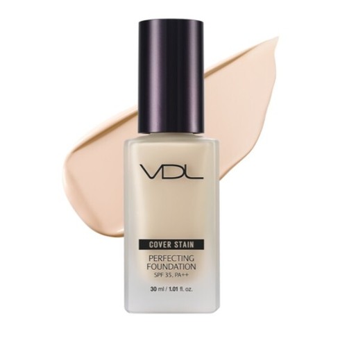 VDL Cover Stain Perfecting Foundation 30ml(1.01oz) #V02 (SPF35 PA++) KBeauty - Picture 1 of 18