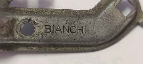 PORTAFANALE BICICLETTA EDOARDO BIANCHI VINTAGE EPOCA DINAMO LUCE - Foto 2 di 2