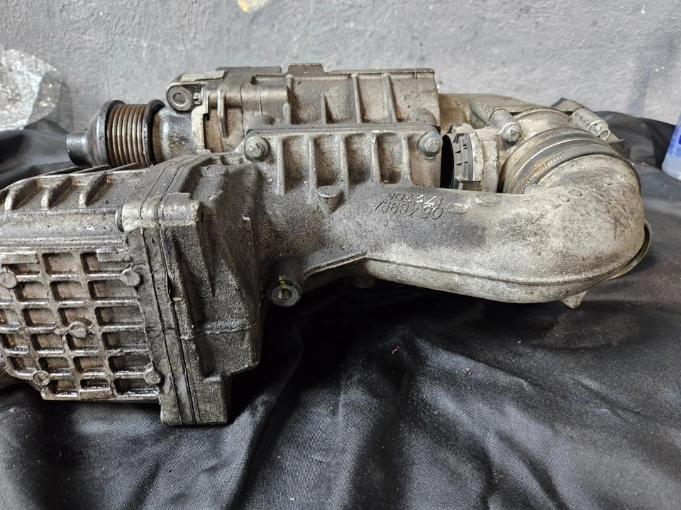 Корпус дроссельной заслонки нагнетателя турбокомпрессора 1,8 л 2003-2005 Mercedes W203 C230 от оригинального производителя - Изображение 4 из 4