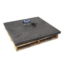 Transcell TI-300E Digital Weighing Indicator w/ 44" x 44" Platform Floor Scale