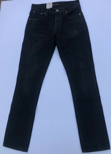 Nudie Jeans GRIM TIM Organic Black Grease Sz W29 L32  - Picture 1 of 8