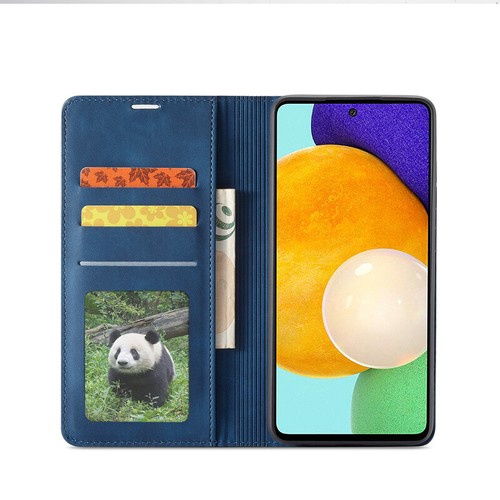 For Samsung S25 S24 S23 S22 S21 Ultra A56 A36 A16 Case Leather Wallet Flip Cover - Picture 15 of 24