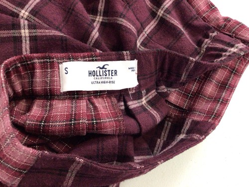 Hollister Plaid Skirt Schoolgirl Womens Small - Picture 2 of 7