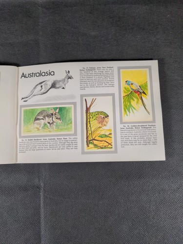 Brooke Bond Tea Cards: Vanishing Wildlife Album Complete - All Cards In The Set - Picture 16 of 17