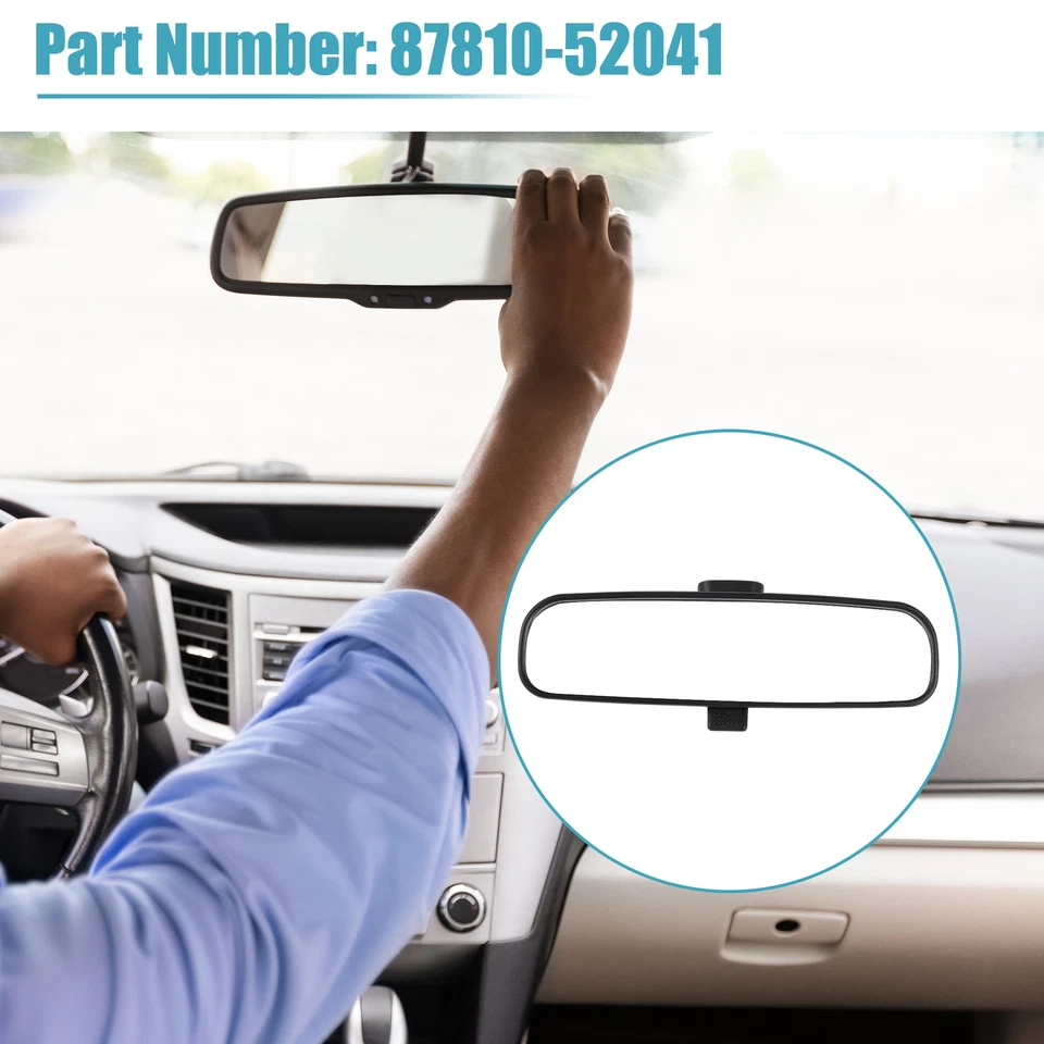 Pack de 1 Espejo Retrovisor Interior Coche Toyota Corolla Foto 3 de 4