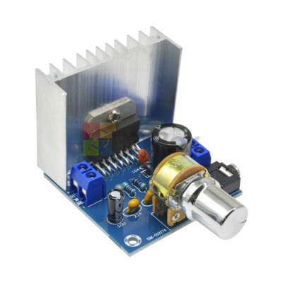AC/DC 12V TDA7297 2x15W Digital Audio Amplifier DIY Kit Dual-Channel Module