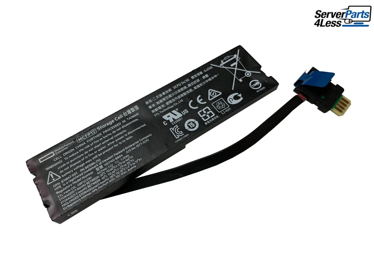 871265-001 HPE 12W ENHANCED MEGACELL BBWC BATTERY MODULE 750452 