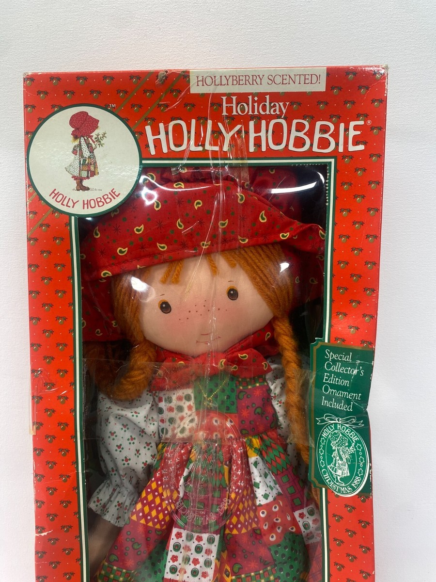 Special Collector Edition Holiday Holly Hobbie 1988 with Ornament