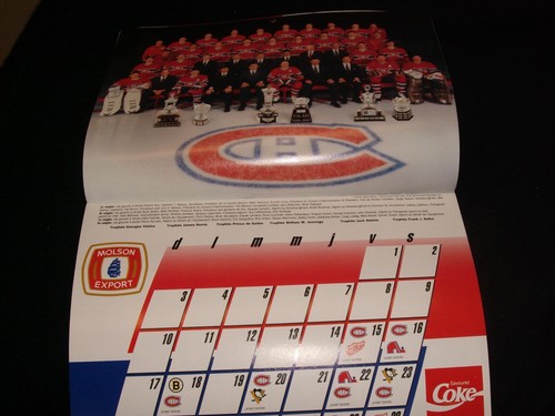 LES CANADIENS ° CALENDRIER 1989-1990 <> SPECIAL ED. AOUT/SEPT. 1989 - Foto 2 di 4