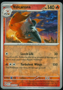 Pokemon - Volcarona - 025/191 - Reverse Holo - Surging Sparks - NM/M