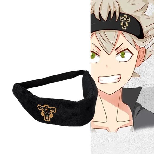 Black Clover Emperor Anime Logo Headband Asta Magic Knight Cosplay Head Wear - Picture 20 of 24