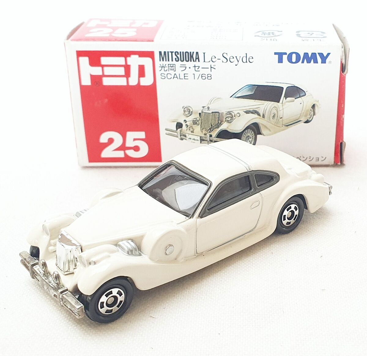 Tomica Tomy Japan 1:68 MITSUOKA LE-SYDE RETRO CLASSIC-LOOK