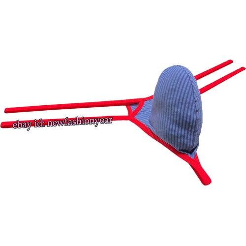 Sexy Men's Thong Low Rise String Underwear Striped Bikini Briefs Contoured Pouch - Bild 63 von 64