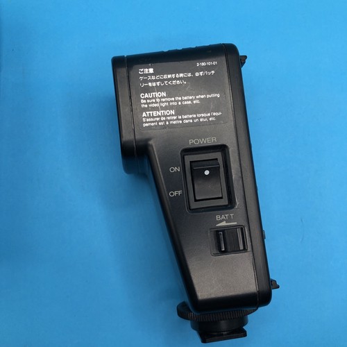 Sony HVL-10D Shoe Mount Battery Video Light W/Adapter NO BATTERY INCLUDED ๐ฅ๐ฅ๐ฅ - Picture 3 of 5
