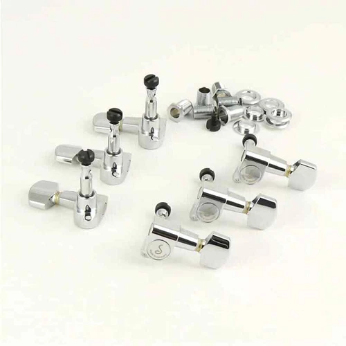 Schaller M6 Mini Locking Tuner Set - Chrome