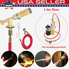 Mapp Gas Plumbing Welding Kit Turbo Burner Torch Propane Soldering Brazing Set