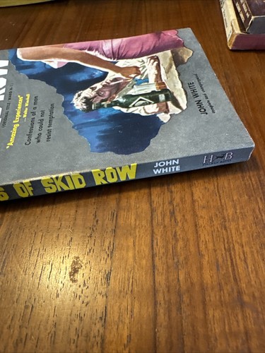 Crime Vintage Paperback gga, Sins Of Skid Row by White, Hillman 112 1959, Sleaze - Picture 3 of 7