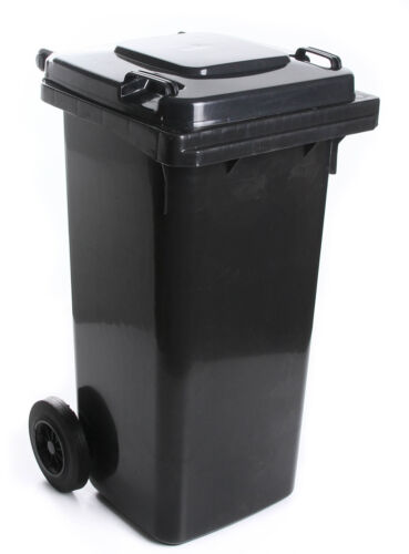 Mülltonne Müllbehälter 120L mit Deckel 2 Rad Behälter Abfalltonne 5 Farben - Bild 6 von 7