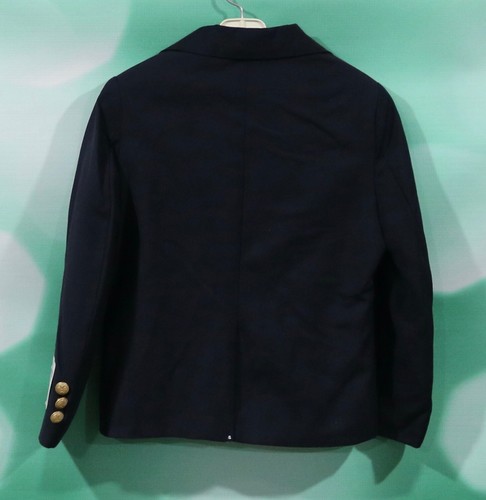 Izod Boys Size 5 Navy Blue Gold Button Regular Fit Suit Jacket MSRP $60.00 - Picture 4 of 4