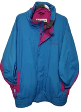 Columbia Retro 86 Bugaboo Jacket XL Teal Fuscia