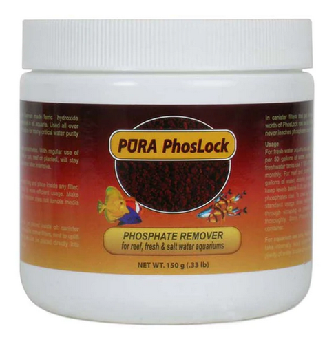 Pura PhosLock 150g - Phosphate reducing media for Saltwater Aquariums