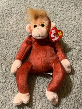 1999 Ty Beanie Baby Schweetheart the Orangutan with tag errors